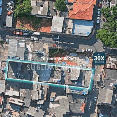 A) Terreno | Total de 500m²