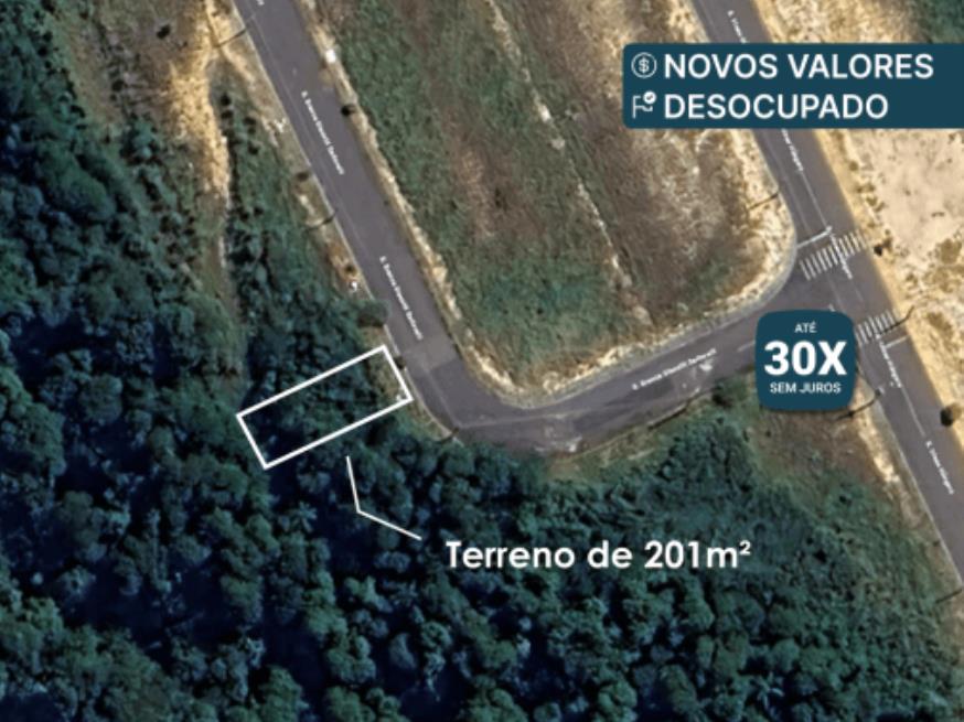Foto ilustrativa 1 - A) Terreno de 201m² | Sem benfeitorias