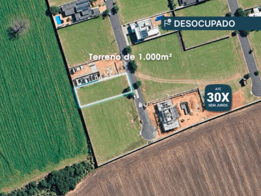 Foto ilustrativa 1 - Terreno de 1.000m² | Sem benfeitorias