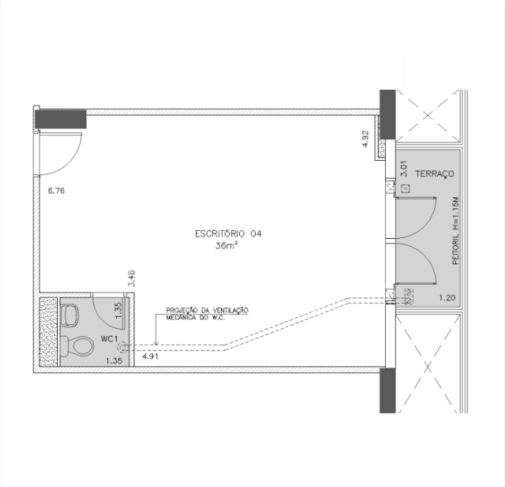 Foto de Vaga | 36m² útil