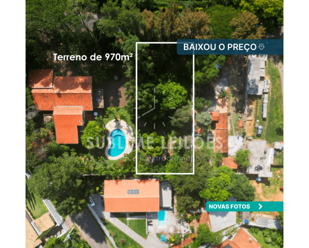 Terreno em leilão em Vinhedo