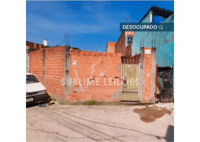Imagem do imóvel Terreno de 110m² | Constr. de 59m² Casa no Pq. Residencial Cocaia