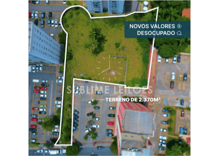 Imagem do imóvel Terreno de 2.370m² | Sem benfeitorias Área no Jardim Umarizal