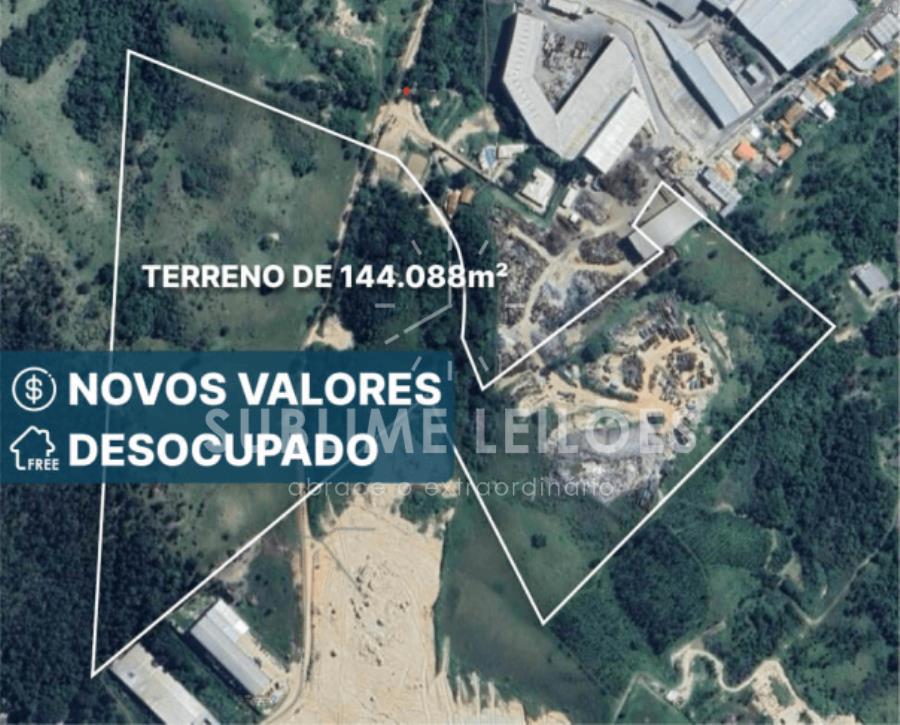 144.088m² de Terreno | Sem benfeitorias