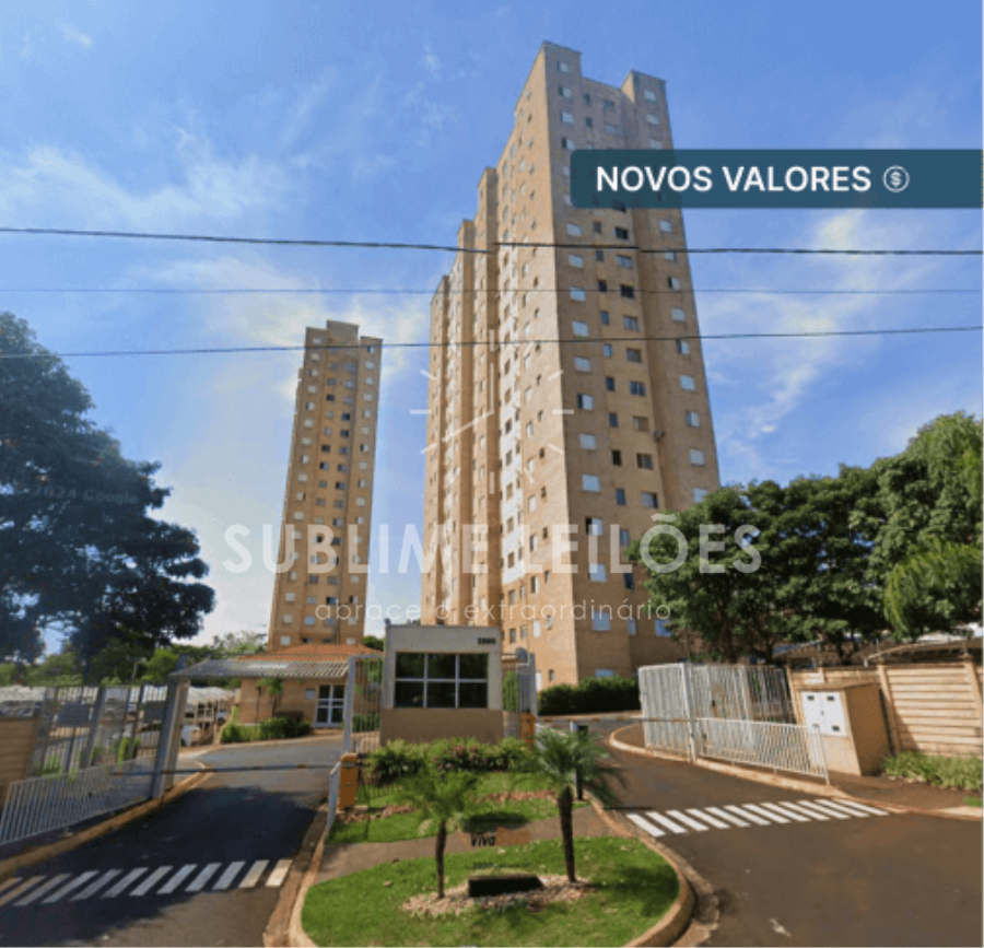 2 dormitórios | Vaga | 45m² útil Apartamento em Ribeirão Preto, localizado em Ribeirão Preto - SP