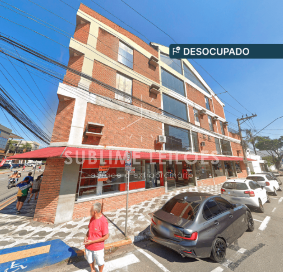 B) 4,7619% do conjunto nº 33 | 105m² útil Conjuntos comerciais em Suzano, localizado em Suzano - SP